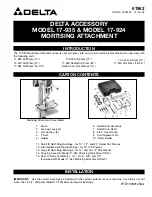 Preview for 1 page of Delta 17-935 Manual