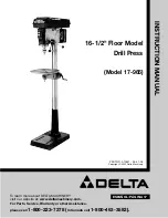 Delta 17-965 Instruction Manual предпросмотр