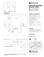 Preview for 1 page of Delta 172930 Series Specification Sheet