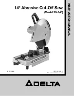 Delta 20-140 Instruction Manual preview