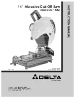 Delta 20-142C Instruction Manual preview