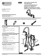 Предварительный просмотр 1 страницы Delta 21741LF Quick Start Manual