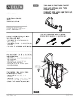 Preview for 1 page of Delta 21916 Series Manual