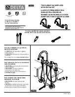 Delta 21987LF Quick Start Manual предпросмотр