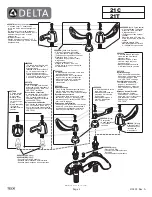 Предварительный просмотр 3 страницы Delta 21C Series Installation Instructions