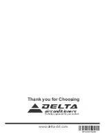 Preview for 64 page of Delta 21CK018C24 Instruction Manual