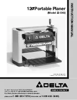 Delta 22-540 Instruction Manual preview