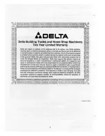 Preview for 8 page of Delta 23-580 Instruction Manual