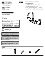 Preview for 1 page of Delta 2497LF-CZ Quick Start Manual