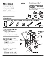 Предварительный просмотр 1 страницы Delta 2500LF Installation Instructions Manual