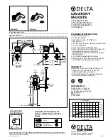 Delta 2530-LHP Specification Sheet предпросмотр