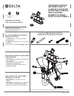 Предварительный просмотр 1 страницы Delta 2555 Series Installation Manual