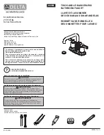 Предварительный просмотр 1 страницы Delta 25743LF Installation Instructions Manual