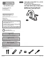 Delta 25765LF-PD Series Quick Start Manual preview