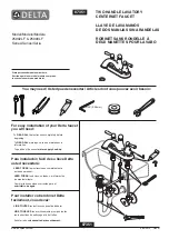 Предварительный просмотр 1 страницы Delta 25902LF Series Quick Start Manual