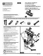 Delta 25955LF Installation Instructions Manual предпросмотр