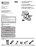 Предварительный просмотр 1 страницы Delta 25962LF-SS-ECO-R Quick Start Manual