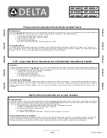 Delta 28P4202 Instruction Sheet preview