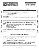 Preview for 1 page of Delta 28P4202 Instruction Sheet