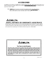 Preview for 15 page of Delta 3 H.P. SINGLE-STAGE DUST COLLECTOR 50-852 Instruction Manual