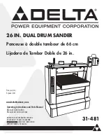 Delta 31-481 Operating Instructions And Parts Manual preview