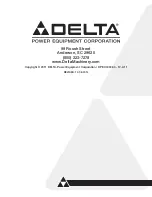 Preview for 50 page of Delta 31-481 Operating Instructions And Parts Manual