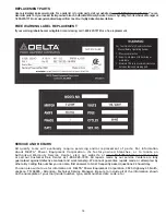 Preview for 15 page of Delta 31-482 Operating Instructions And Parts Manual