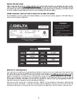 Preview for 29 page of Delta 31-482 Operating Instructions And Parts Manual