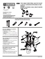 Delta 35710LF Installation Instructions Manual предпросмотр