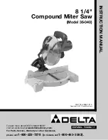 Delta 36-040 Instruction Manual preview