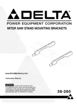 Предварительный просмотр 1 страницы Delta 36-260 Instruction Manual