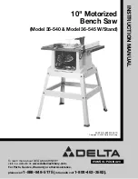 Delta 36-540 Instruction Manual предпросмотр