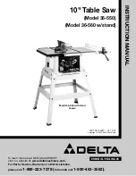 Delta 36-550 Instruction Manual предпросмотр