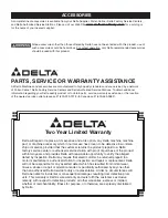 Предварительный просмотр 24 страницы Delta 36-655 Instruction Manual