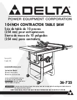 Предварительный просмотр 1 страницы Delta 36-725 Instruction Manual