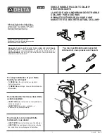 Предварительный просмотр 1 страницы Delta 4140-DST Series Installation Instructions Manual