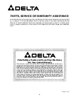 Предварительный просмотр 27 страницы Delta 43-424 Instruction Manual