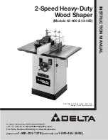 Delta 43-459 Instruction Manual предпросмотр