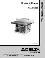 Delta 43-505 Instruction Manual предпросмотр