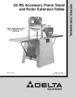 Preview for 1 page of Delta 50-785 Instruction Manual