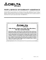 Preview for 6 page of Delta 50-785 Instruction Manual