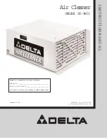 Preview for 1 page of Delta 50-860 Instruction Manual