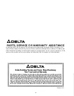 Preview for 10 page of Delta 50-868 Instruction Manual