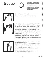 Delta 50560 Series Installation Instructions предпросмотр