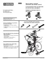 Preview for 1 page of Delta 564-MPU-DST Series Manual