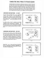 Preview for 4 page of Delta 6 plus 6 15" Drill Press Instruction Manual