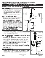 Предварительный просмотр 4 страницы Delta 62 TP3 Series Installation And Setup Instructions