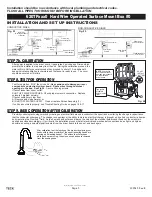 Предварительный просмотр 9 страницы Delta 62 TP3 Series Installation And Setup Instructions