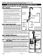 Предварительный просмотр 10 страницы Delta 62 TP3 Series Installation And Setup Instructions