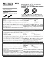 Предварительный просмотр 2 страницы Delta 73490 Manual